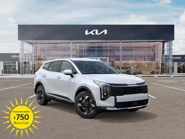New 2026 Snow White Pearl Kia LX image 8