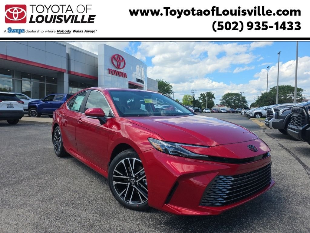 New 2026 Supersonic Red Toyota XLE image 1