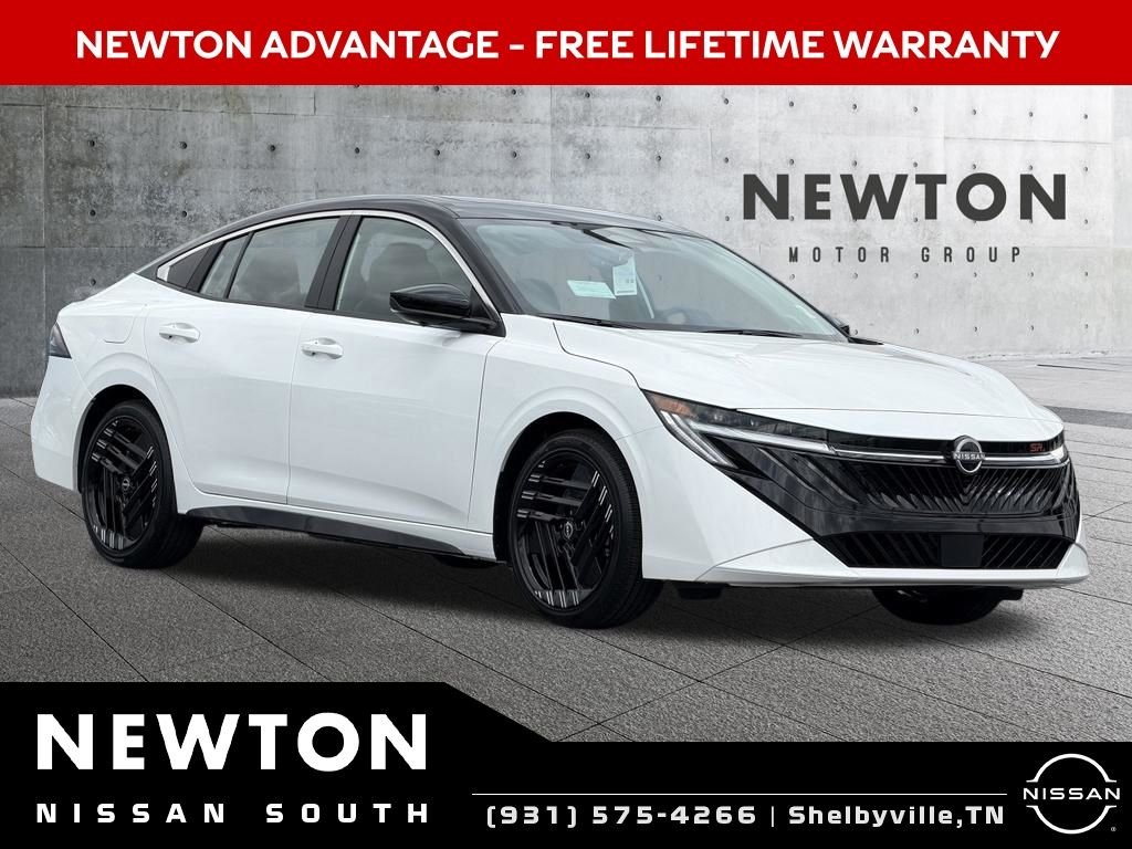 New 2026 Aspen White TriCoat / Super Black Two-tone Nissan SR image 1