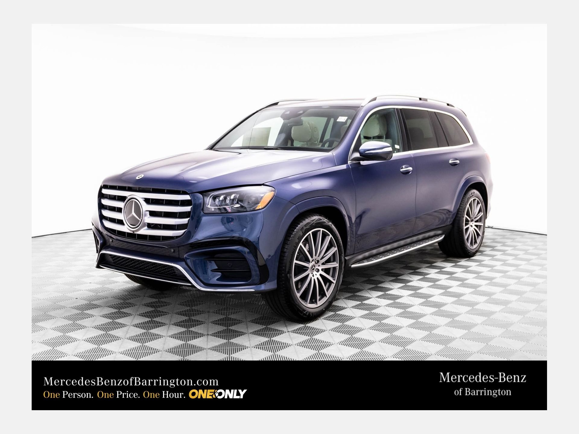 New 2026 Twilight Blue Metallic Mercedes-Benz GLS 580 image 1