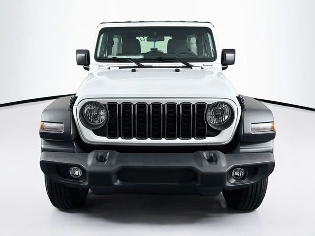 New 2026 Bright White Clear-Coat Exterior Paint Jeep Sport S image 2