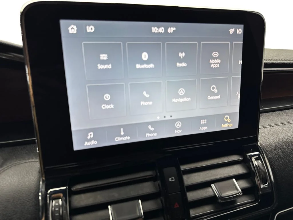 Used 2020 Black Lincoln Reserve NAV,CAM,PANO,CLMT STS,BLIND SPOT,3RD ROW image 64
