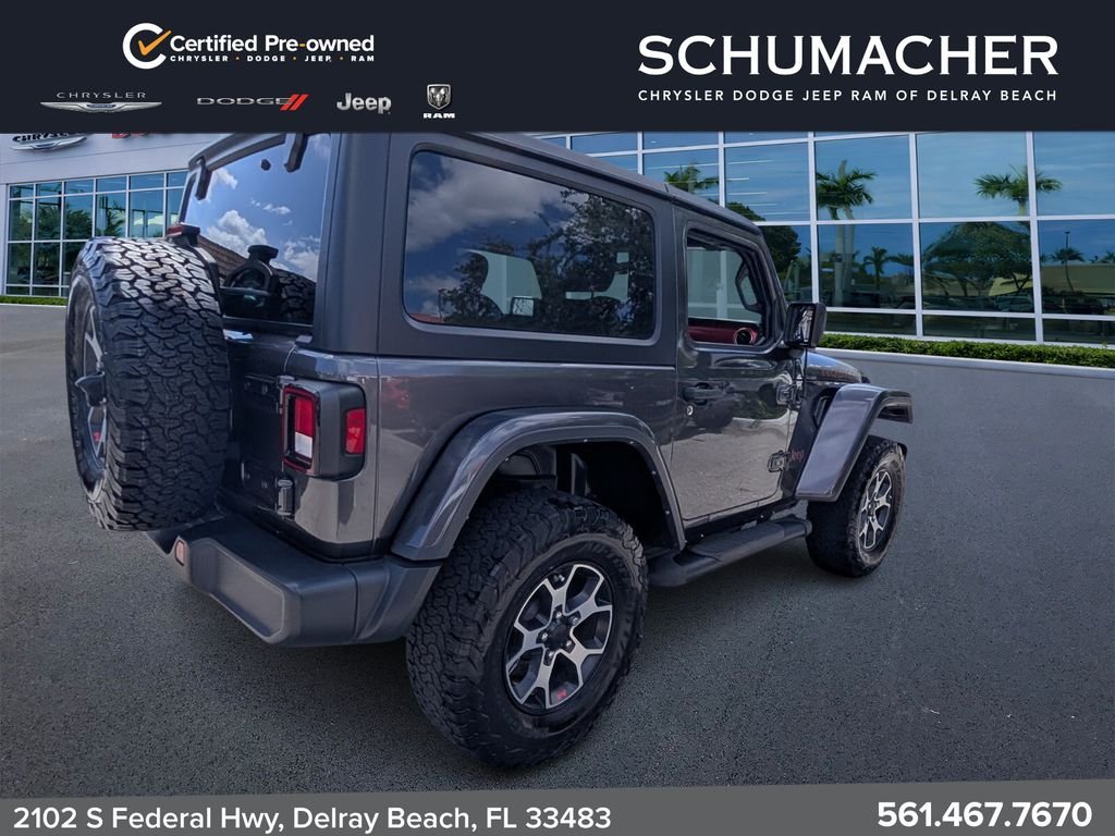 Used 2022 Gray Jeep Rubicon image 7