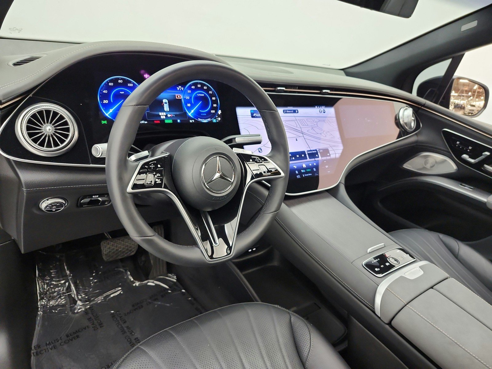 Used 2024 Selenite Grey Metallic Mercedes-Benz EQS 450+ SUV image 9