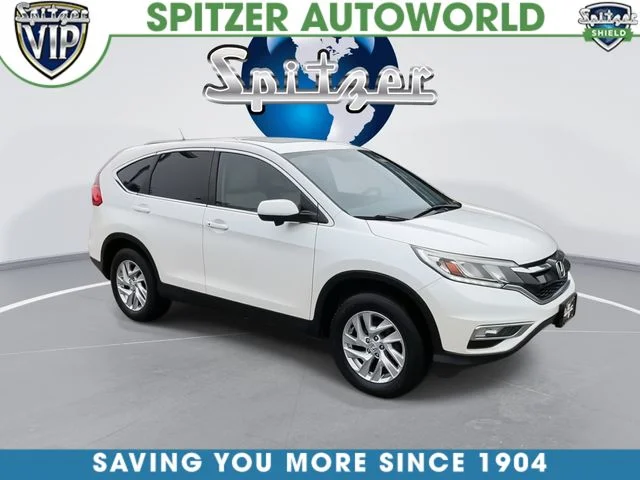 Used 2015 White Diamond Pearl Honda EX image 3