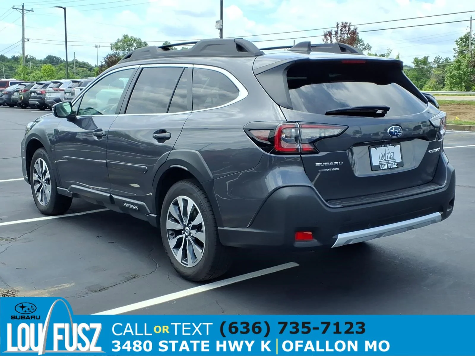 Used 2024 Magnetite Gray Metallic Subaru Limited image 5