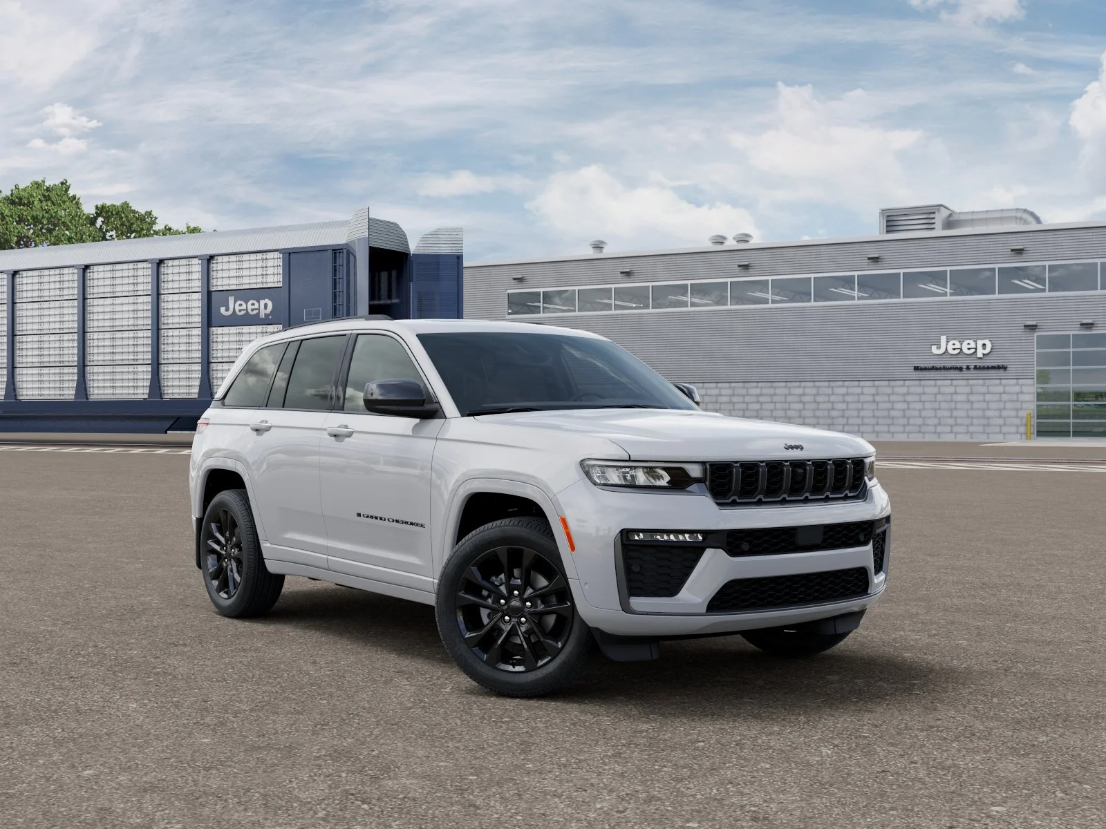 New 2026 Bright White Clear-Coat Exterior Paint Jeep Limited Reserve image 33