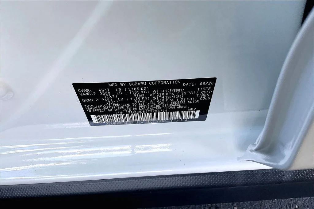 New 2026 CRYSTAL WHITE PEARL Subaru Premium image 16