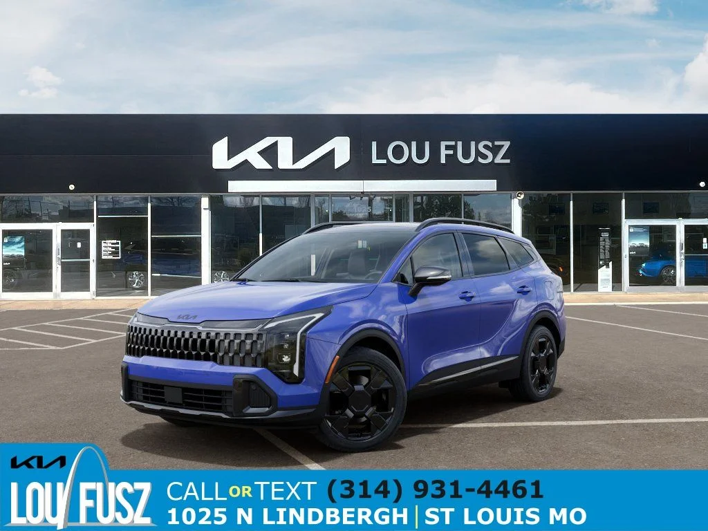 New 2026 Nebular Blue Kia X-Line image 1