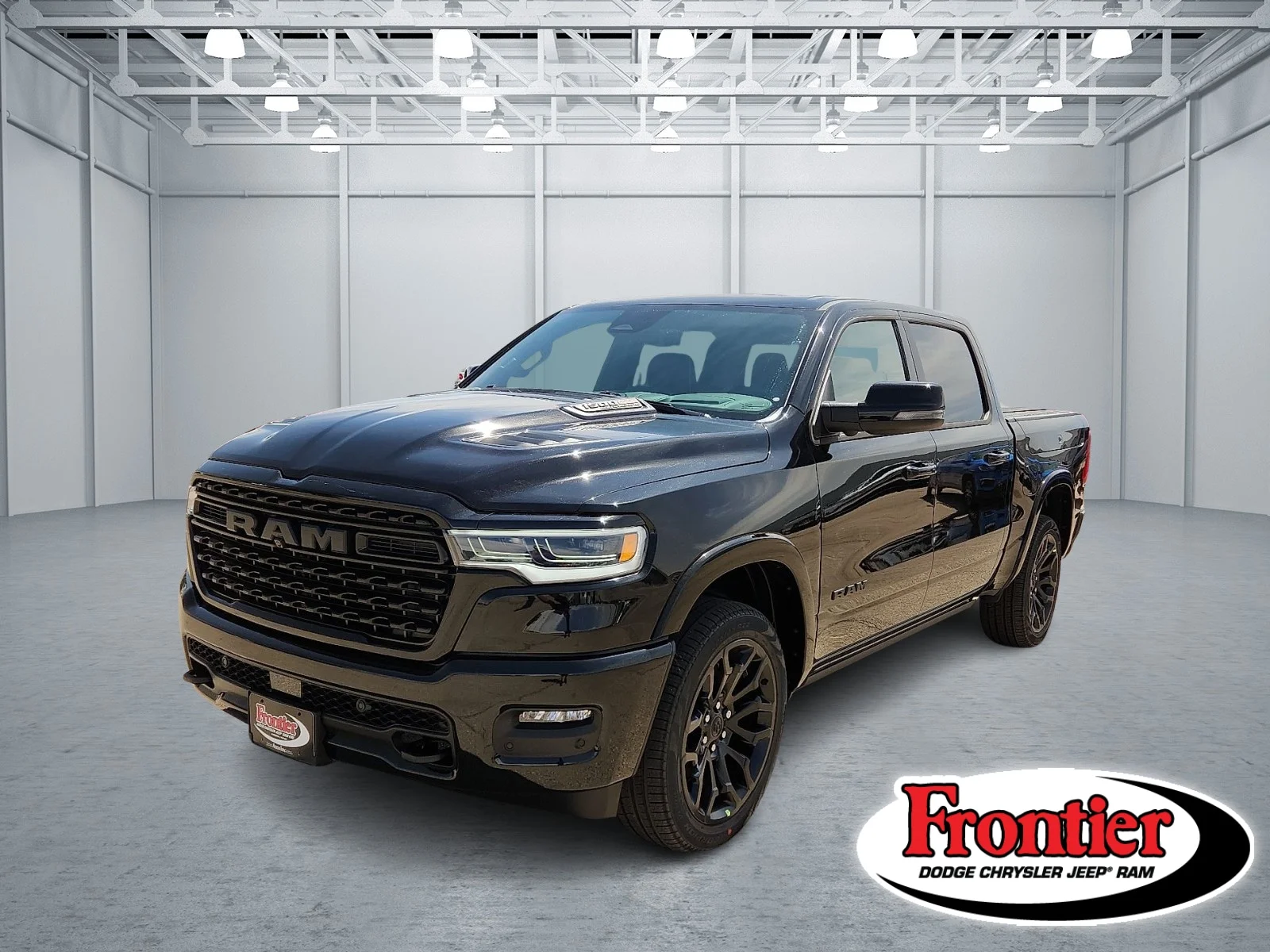 New 2026 Diamond Black Crystal Pearl-Coat  Paint Ram LIMITED CREW CAB 4X4 5