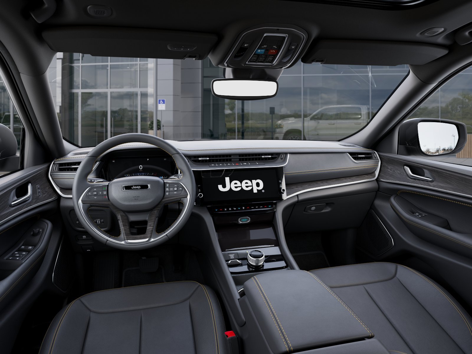 New 2026 Bright White Clear-Coat Exterior Paint Jeep GRAND CHEROKEE L 85TH ANNIVERS image 40