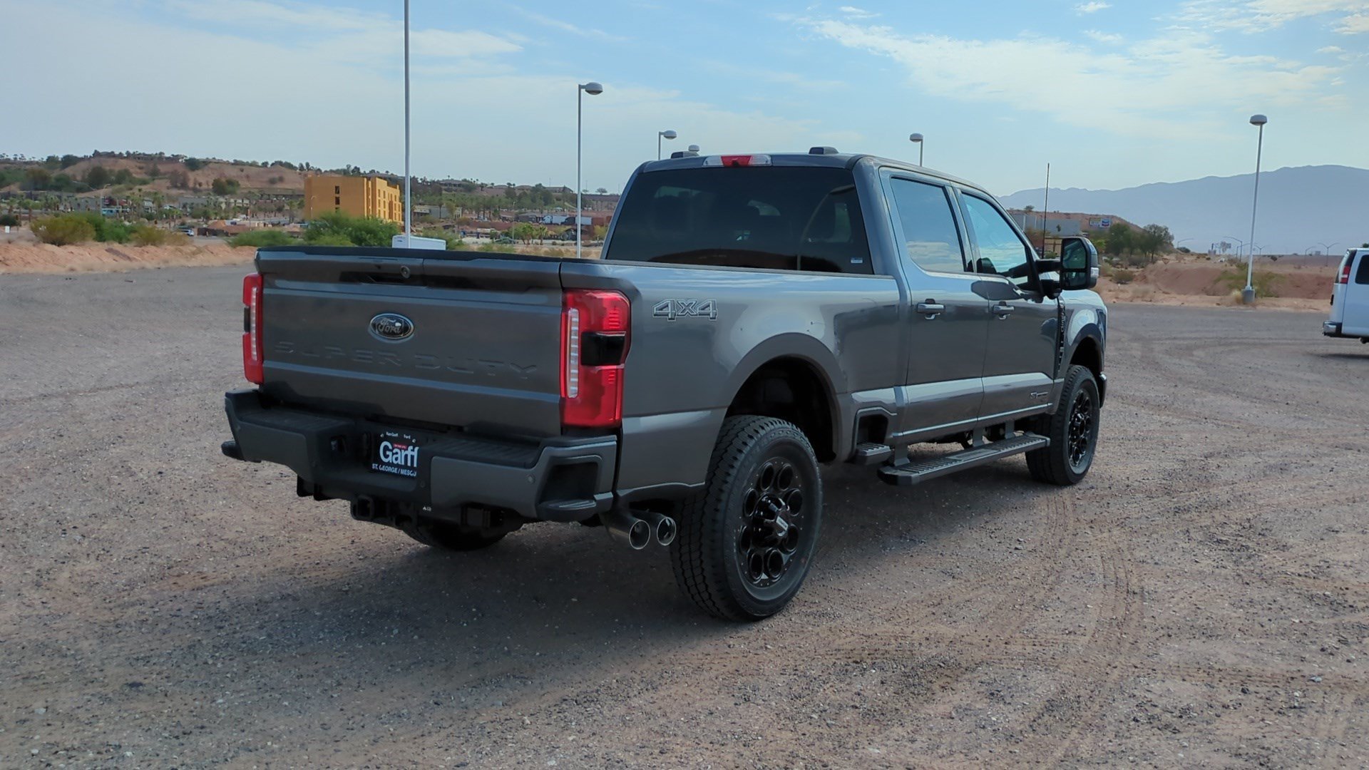 New 2026 Carbonized Gray Metallic Ford LARIAT image 3