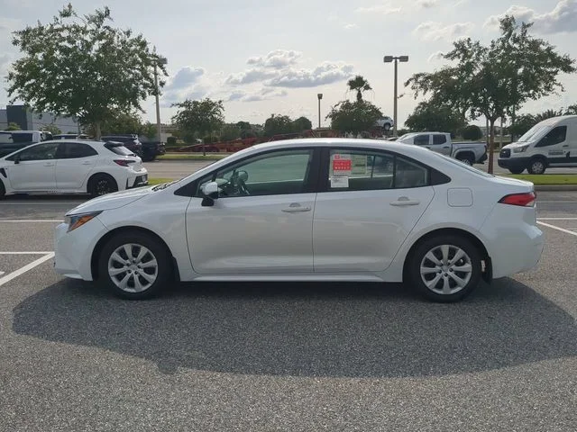 New 2026 Wind Chill Pearl Toyota LE image 7