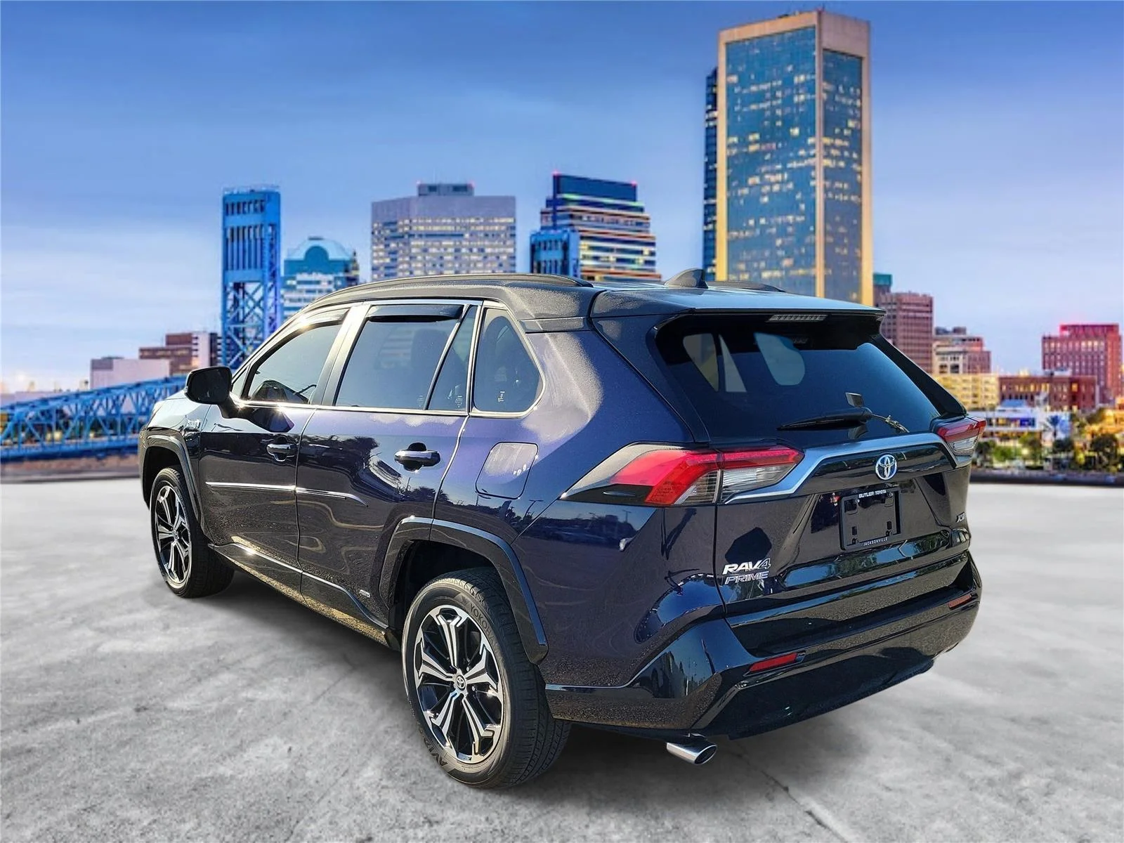 Used 2024 Blueprint/Midnight Black Metallic Toyota XSE image 2