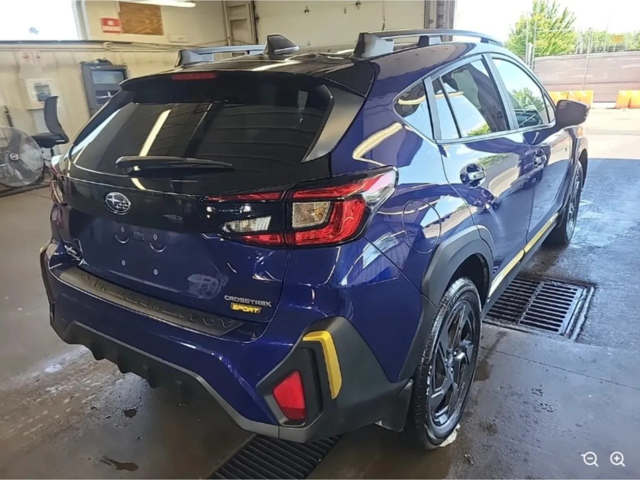 Used 2024 Sapphire Blue Pearl Subaru Sport image 3