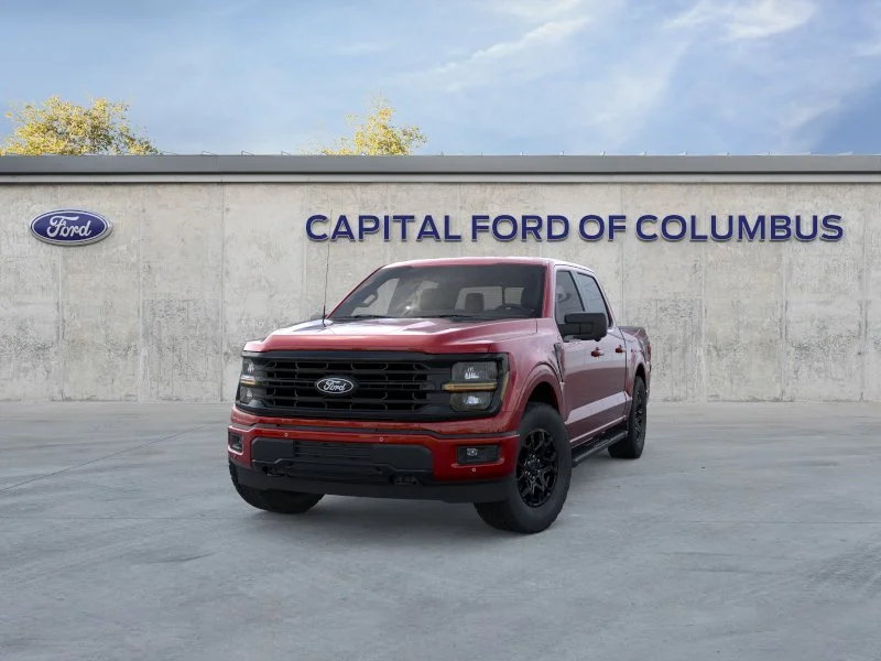 New 2025 Rapid Red Metallic Tinted Clearcoat Ford XLT image 45
