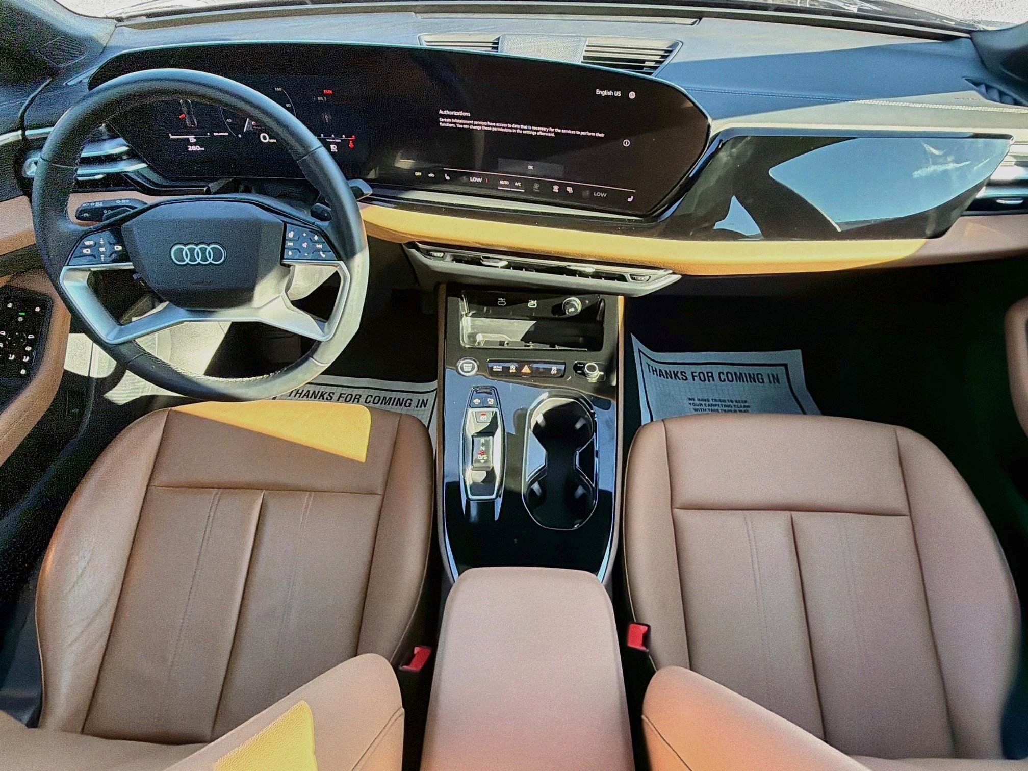 Certified Used 2025 Blue Metallic Audi Premium image 15