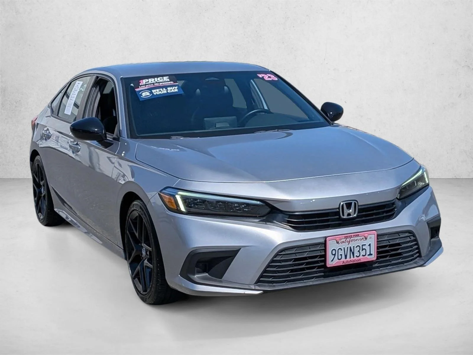 Used 2023 Lunar Silver Metallic Honda Sport image 3