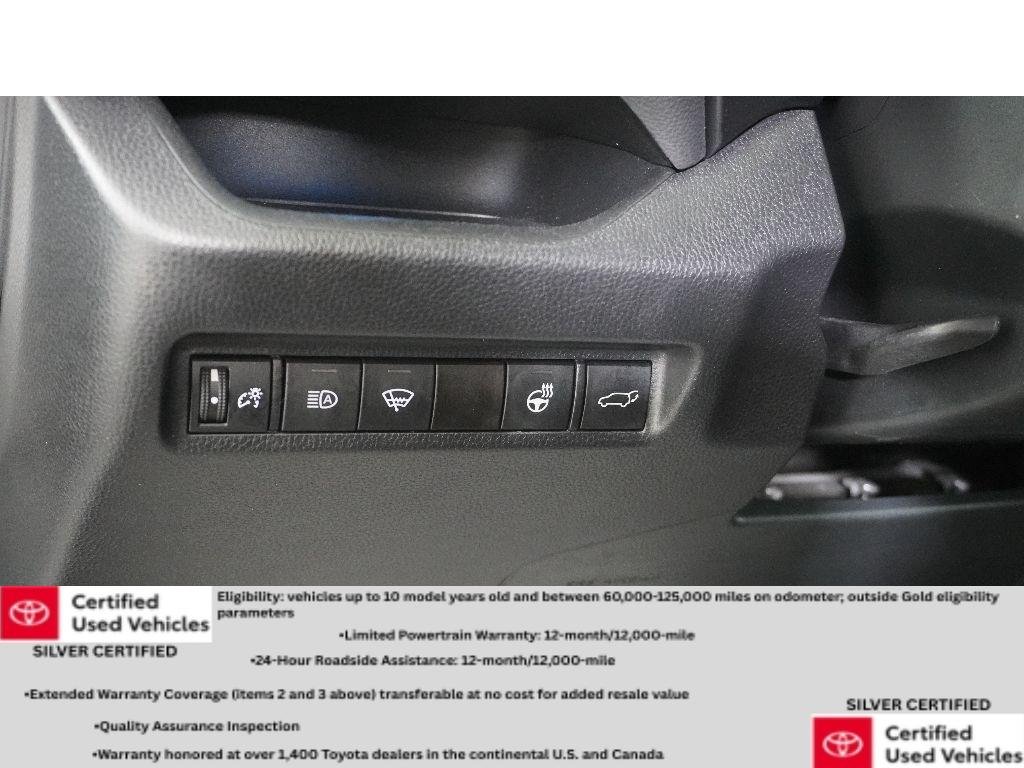 Used 2021 Blizzard Pearl/Midnight Black Metallic Toyota Hybrid XSE image 16