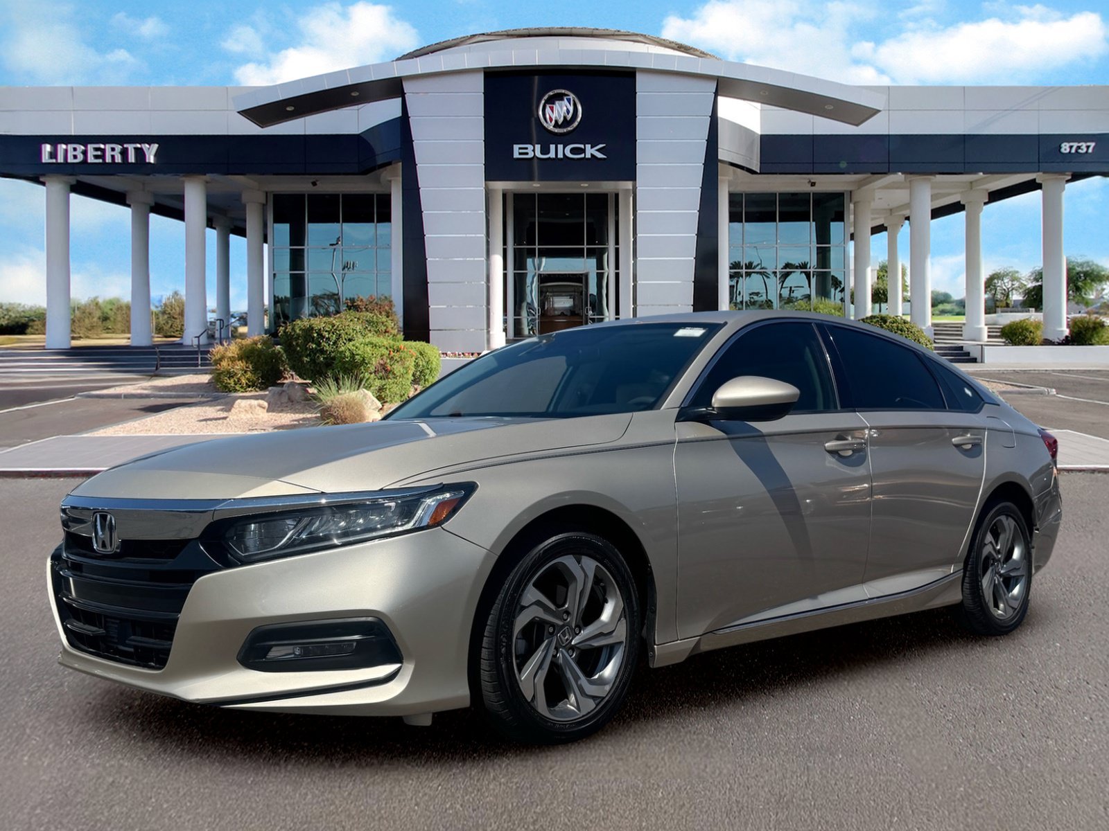 Used 2018 Honda Accord EX with VIN 1HGCV1F49JA190490 for sale in Peoria, AZ