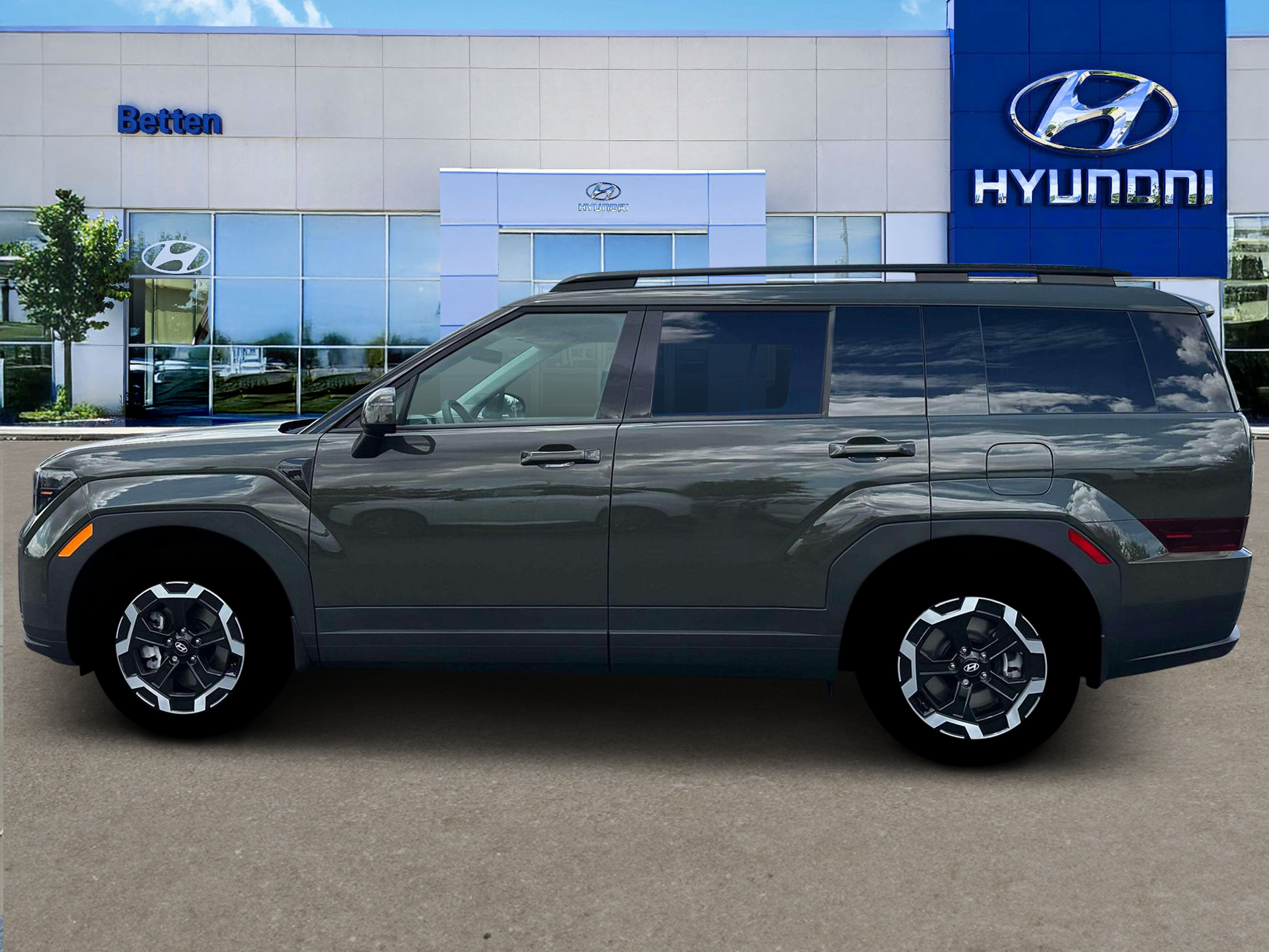 New 2026 Green Hyundai SEL AWD image 3