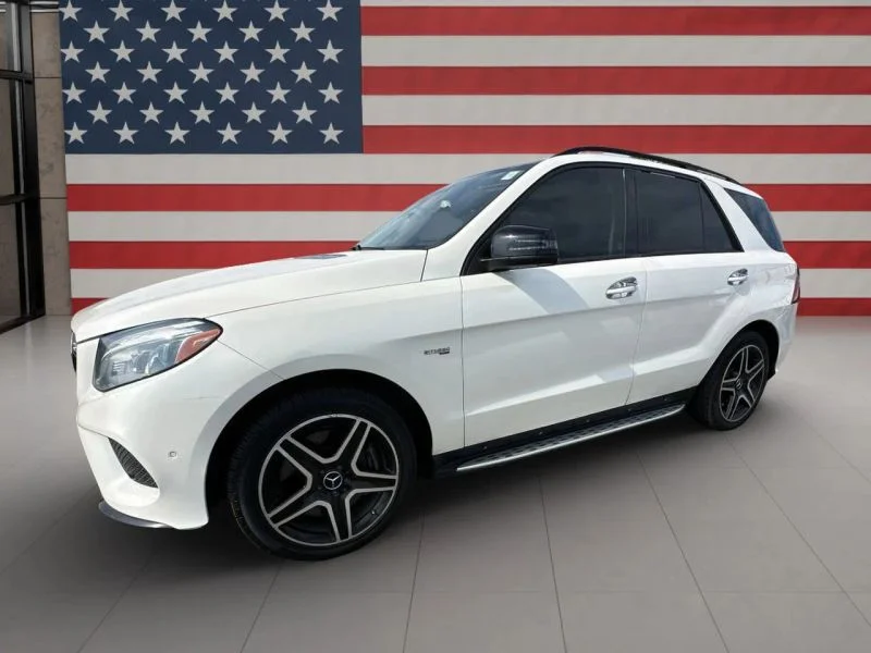 Used 2017 White Mercedes-Benz GLE 43 Sport Utility 4D image 4