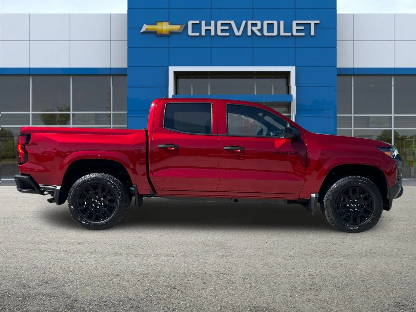 New 2026 Radiant Red Tintcoat Chevrolet WT image 3