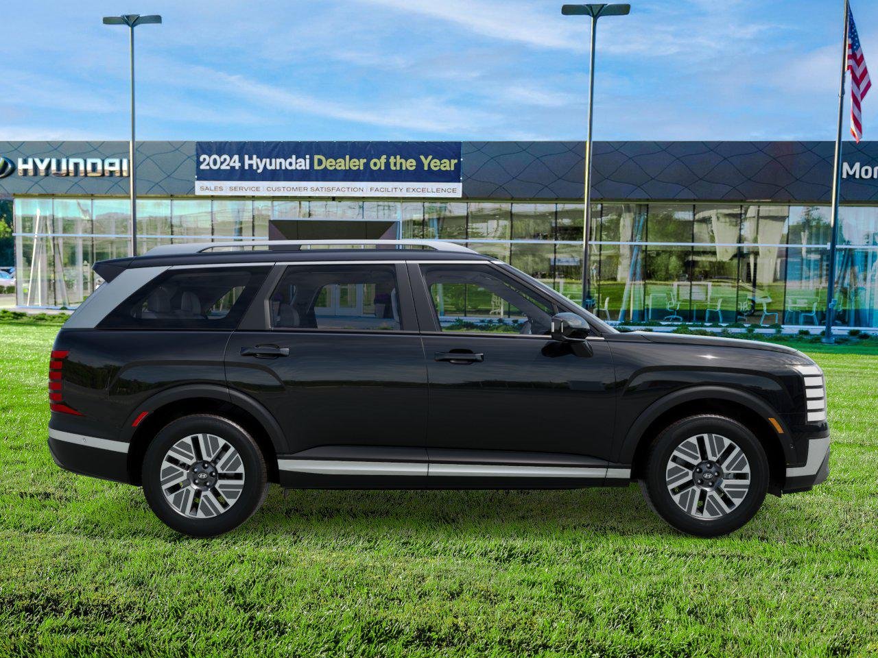 New 2027 Abyss Black Pearl Hyundai SEL Premium 7P image 7
