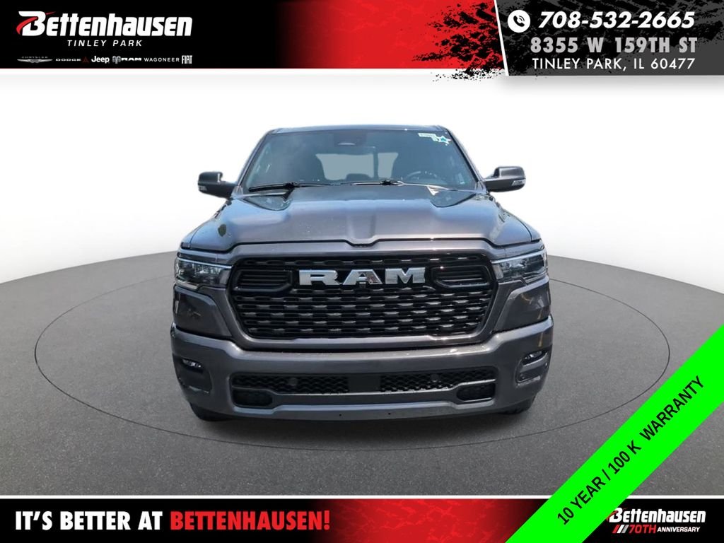 New 2026 Granite Crystal Metallic Clear-Coat Exterior Paint RAM Big Horn image 14