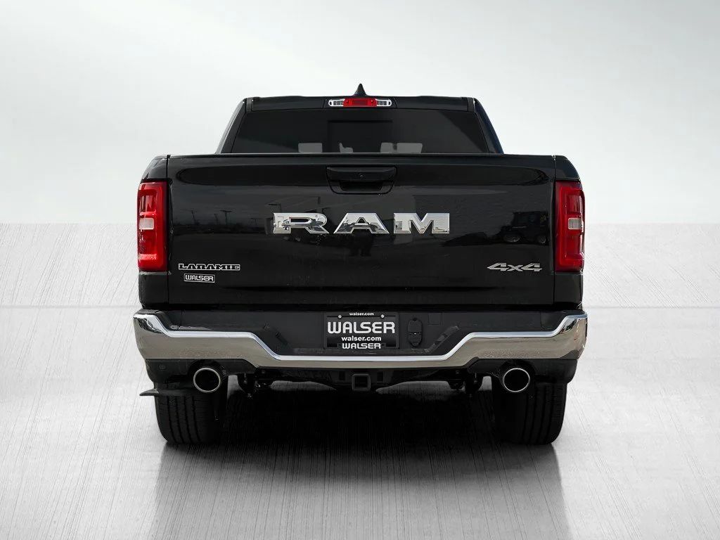 New 2026 Diamond Black Crystal Pearlcoat RAM LARAMIE image 5
