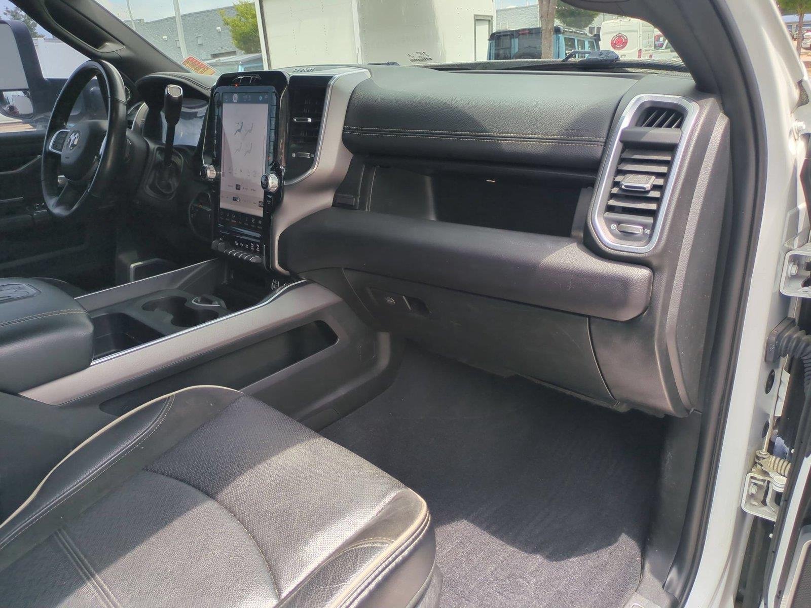 Used 2022 Bright White Clearcoat Ram Laramie image 36