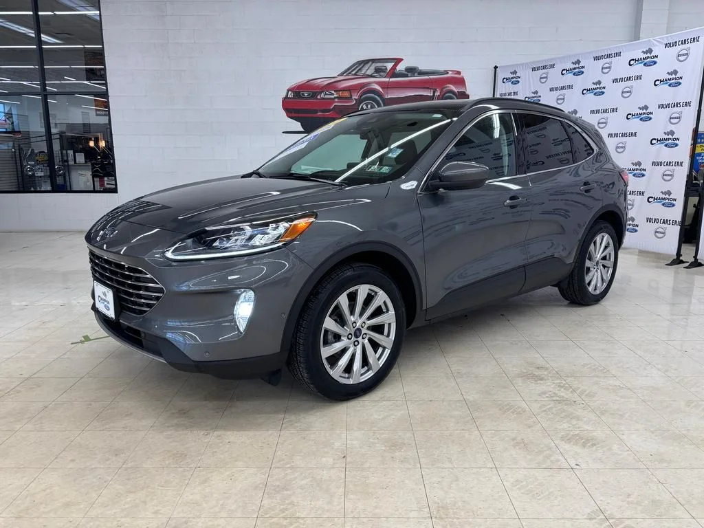 Certified Used 2022 Gray Ford Titanium image 3