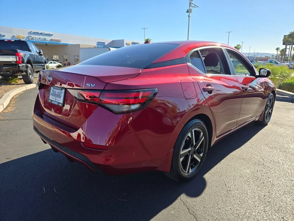Used 2024 Scarlet Ember Tin Nissan SV image 6