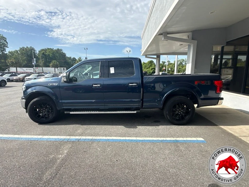 Used 2018 Blue Ford Lariat image 12