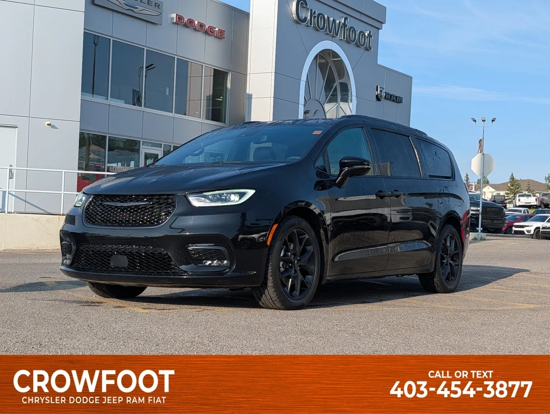 Certified Used 2025 Black Chrysler Limited - - FWD - Nappa Leather - Blind Spot - Full Sunroof - Remote Start & More! image 1