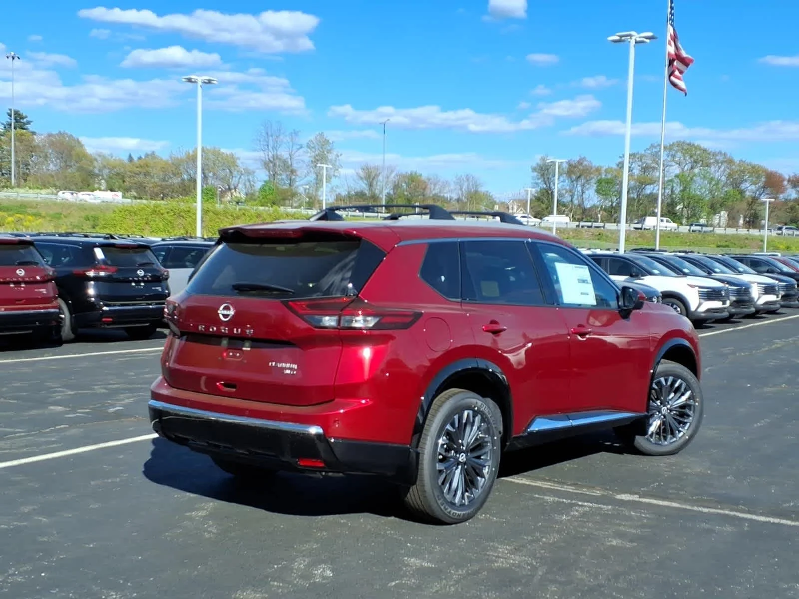New 2026 Scarlet Ember Tintcoat Nissan Platinum image 3