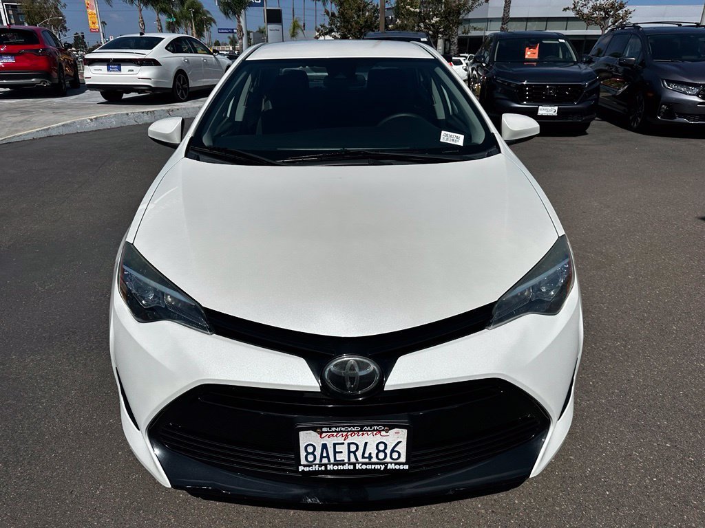 Used 2017 White Toyota LE image 3