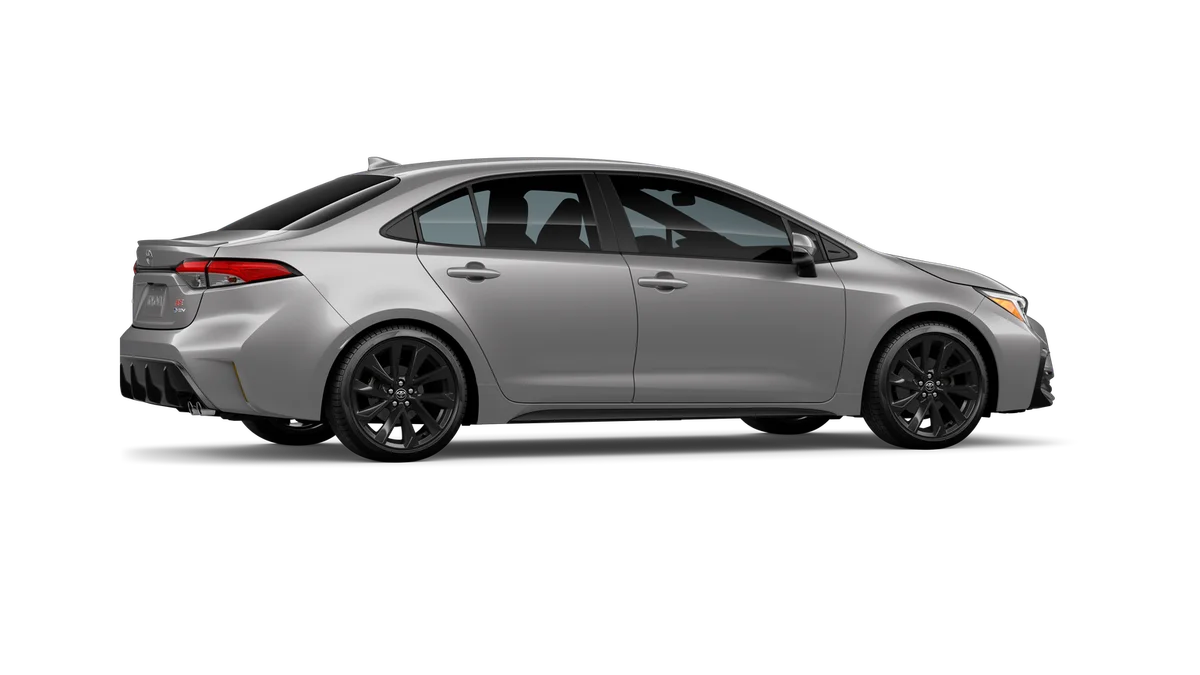 New 2026 Classic Silver Metallic Toyota Hybrid SE image 36