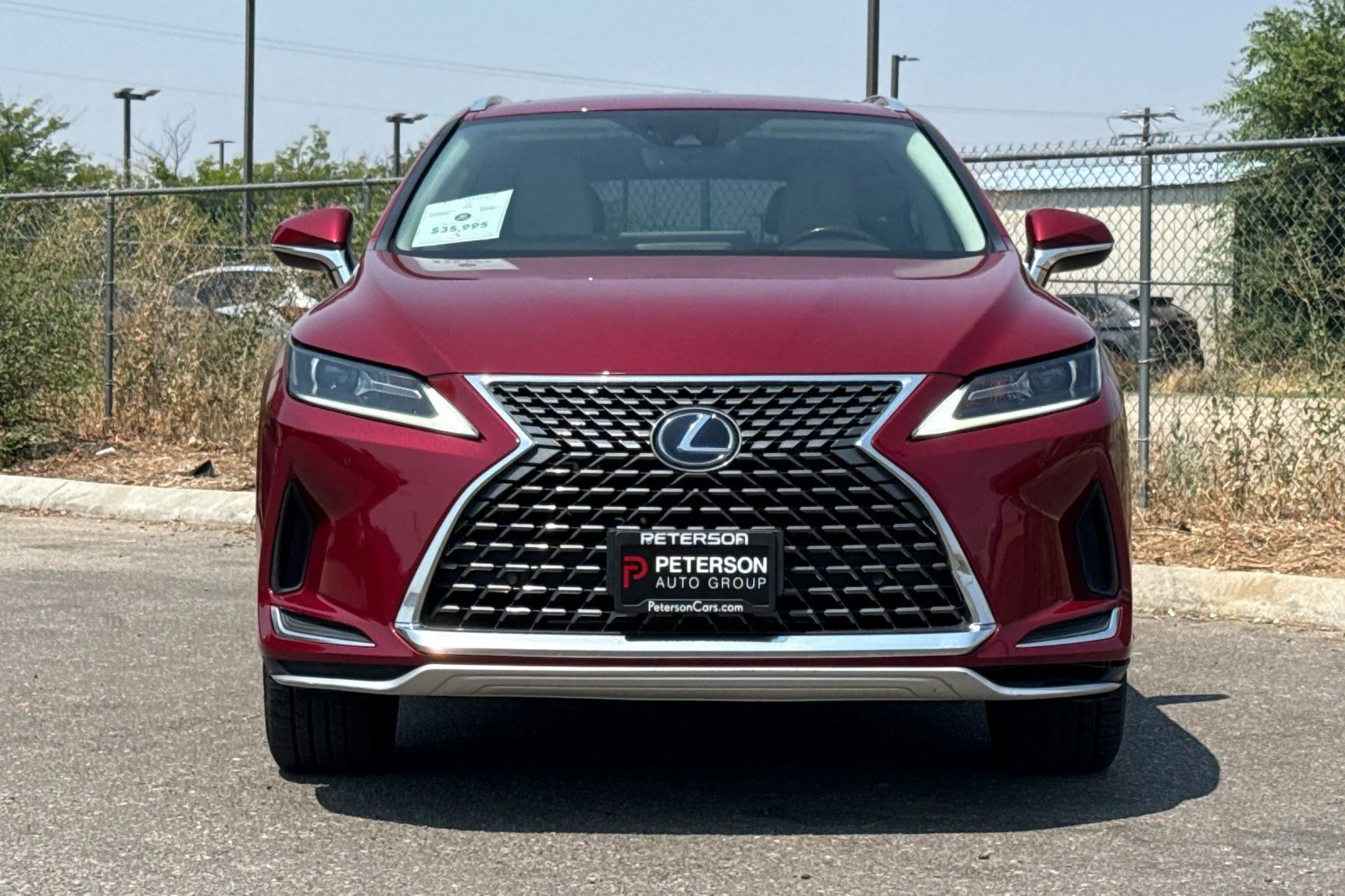 Used 2020 Red Lexus 450h image 8