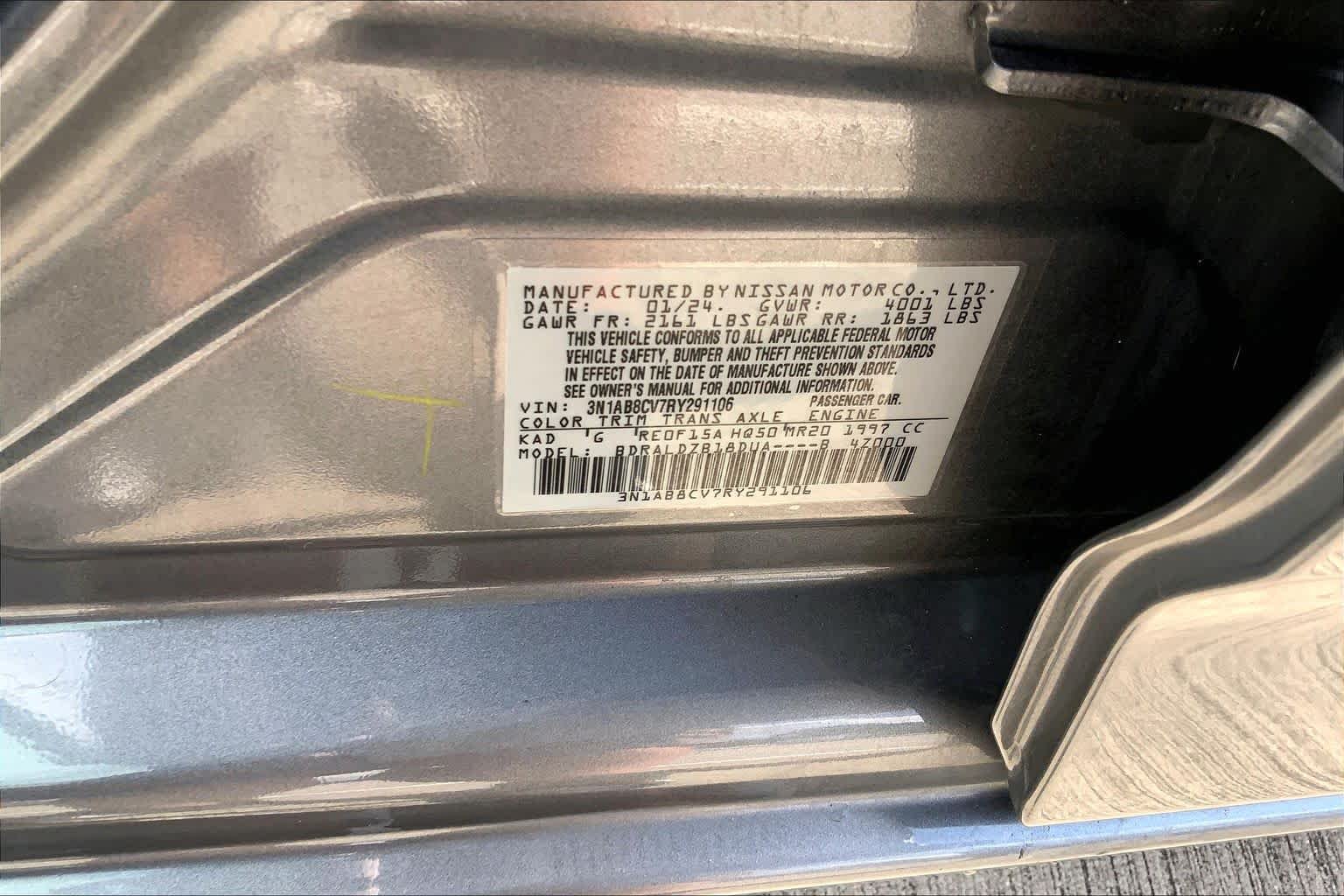 Used 2024 Gun Metallic Nissan SV image 31