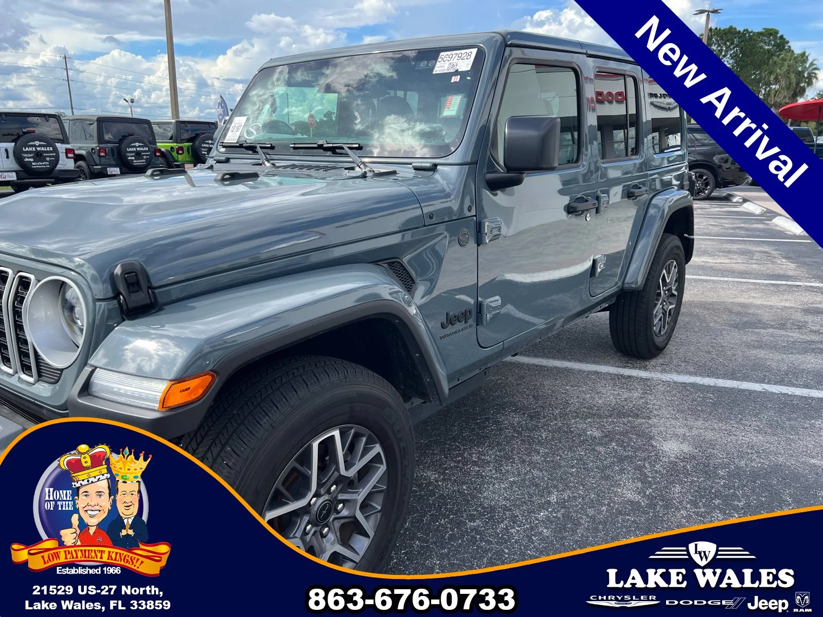 Used 2026 Gray Jeep Sahara image 2