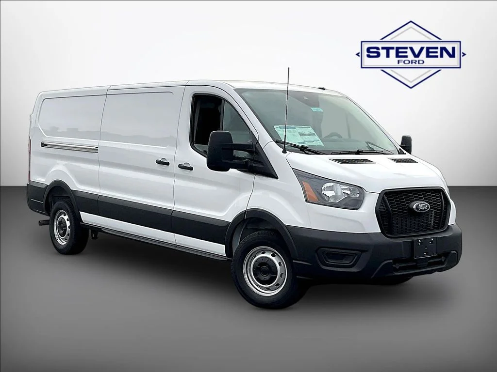 New 2025 Oxford White Ford Cargo Van image 1