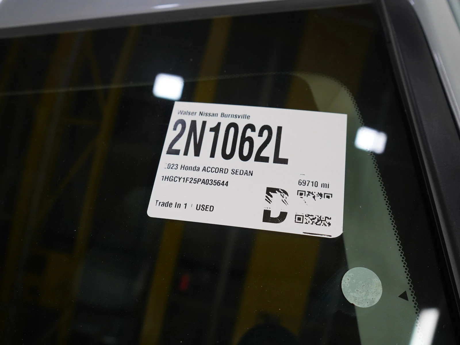 Used 2023 Lunar Silver Metallic Honda LX image 28