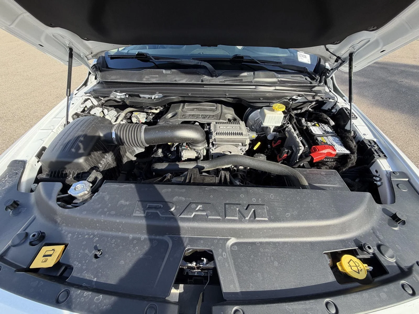 Used 2021 Bright White Clearcoat Ram Laramie image 23