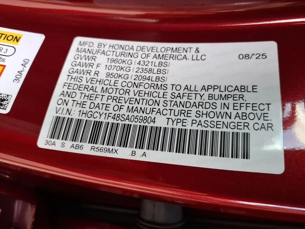 2025 Honda Accord SE - Photo 26
