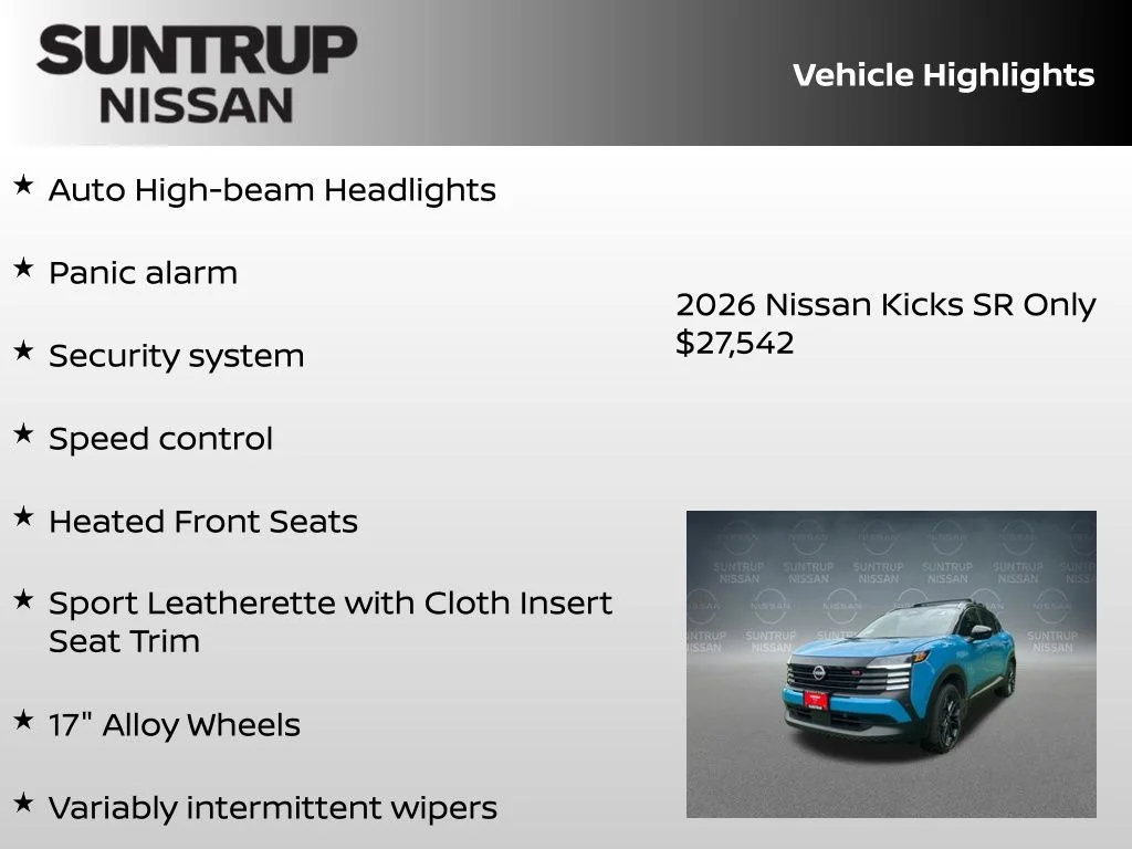 New 2026 Blue Nissan SR image 31