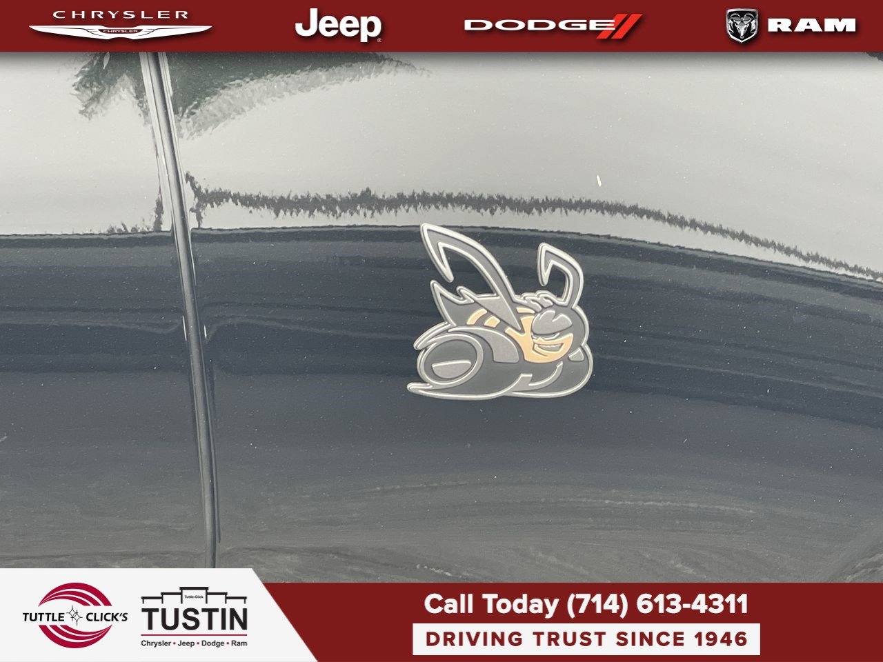 New 2026 Diamond Black Crystal Pearlcoat Dodge Scat Pack image 8