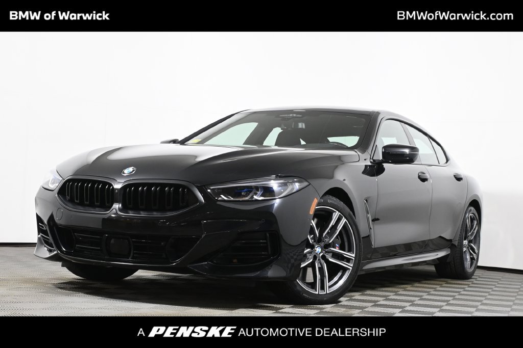 Used 2025 Black Sapphire Metallic BMW 840i xDrive Gran Coupe image 1