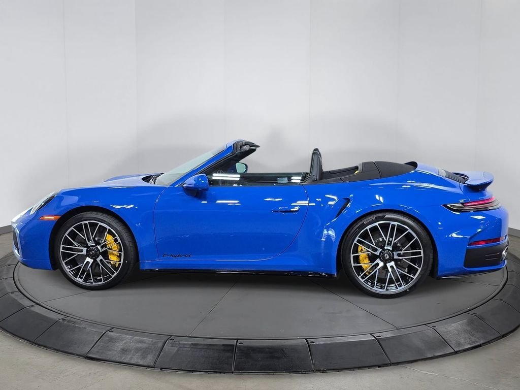 New 2026 Blue Porsche Turbo S image 2