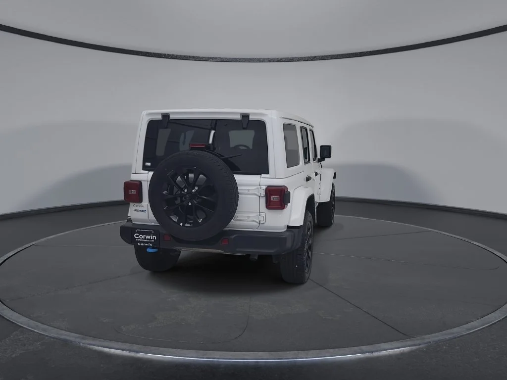 Certified Used 2024 White Jeep Sahara 4xe image 14